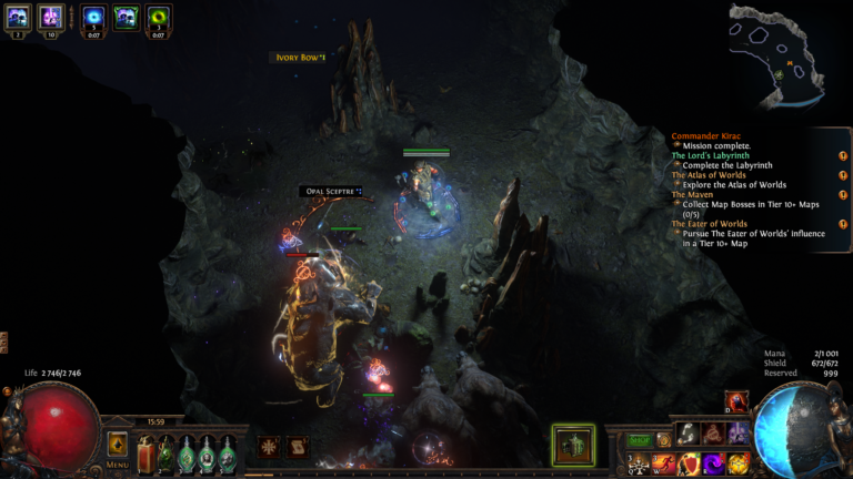 Path of exile fight with rare
