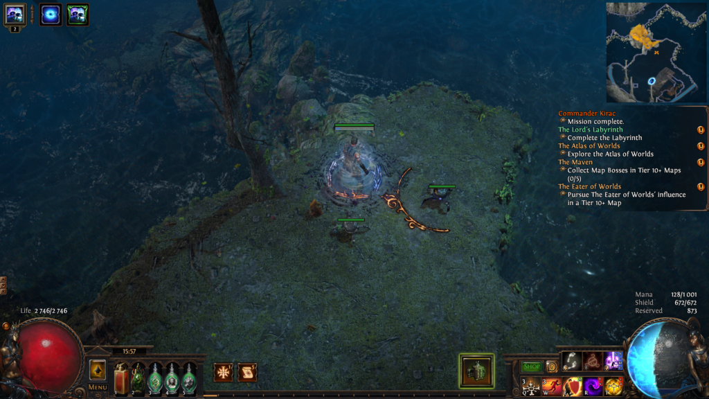 Path of exile act run