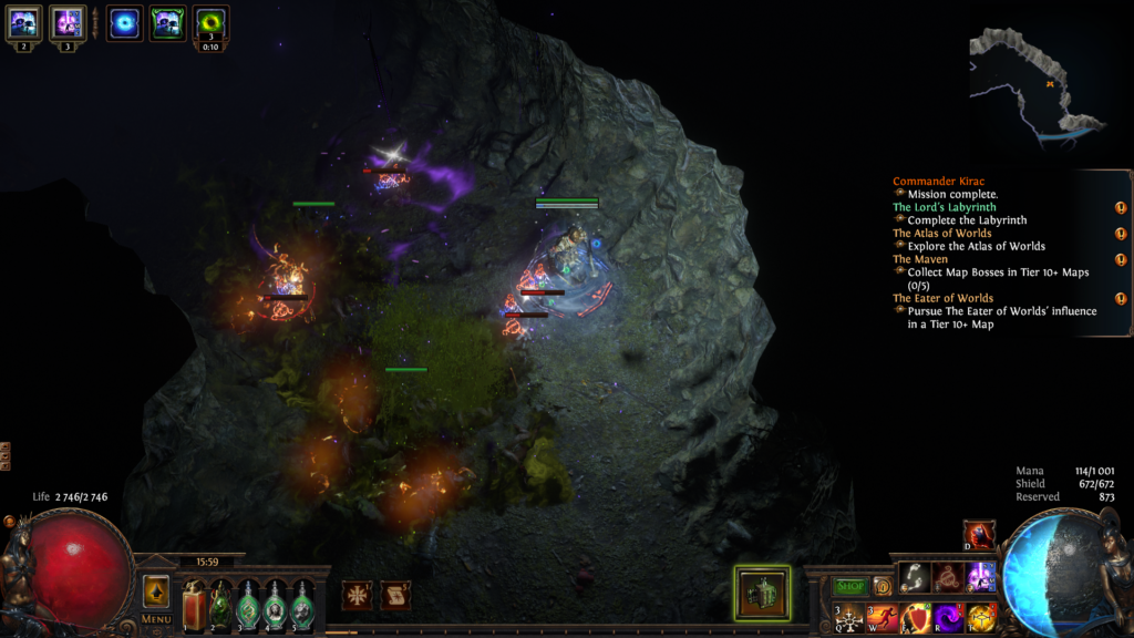 Path of exile map completion