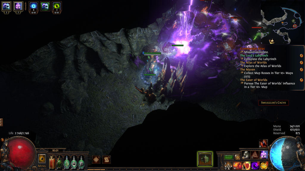 Path of exile map