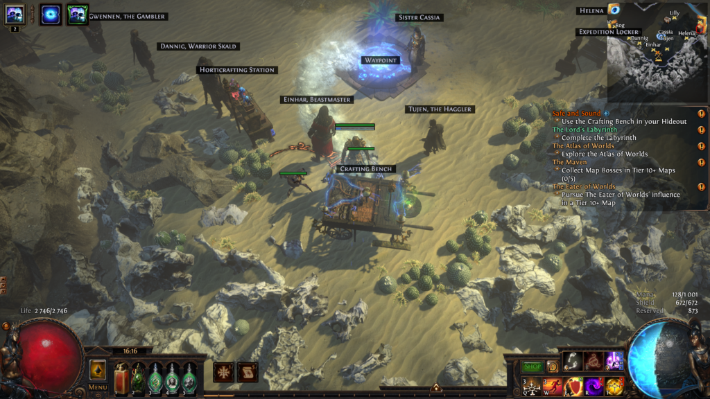 Path of exile crafting bench