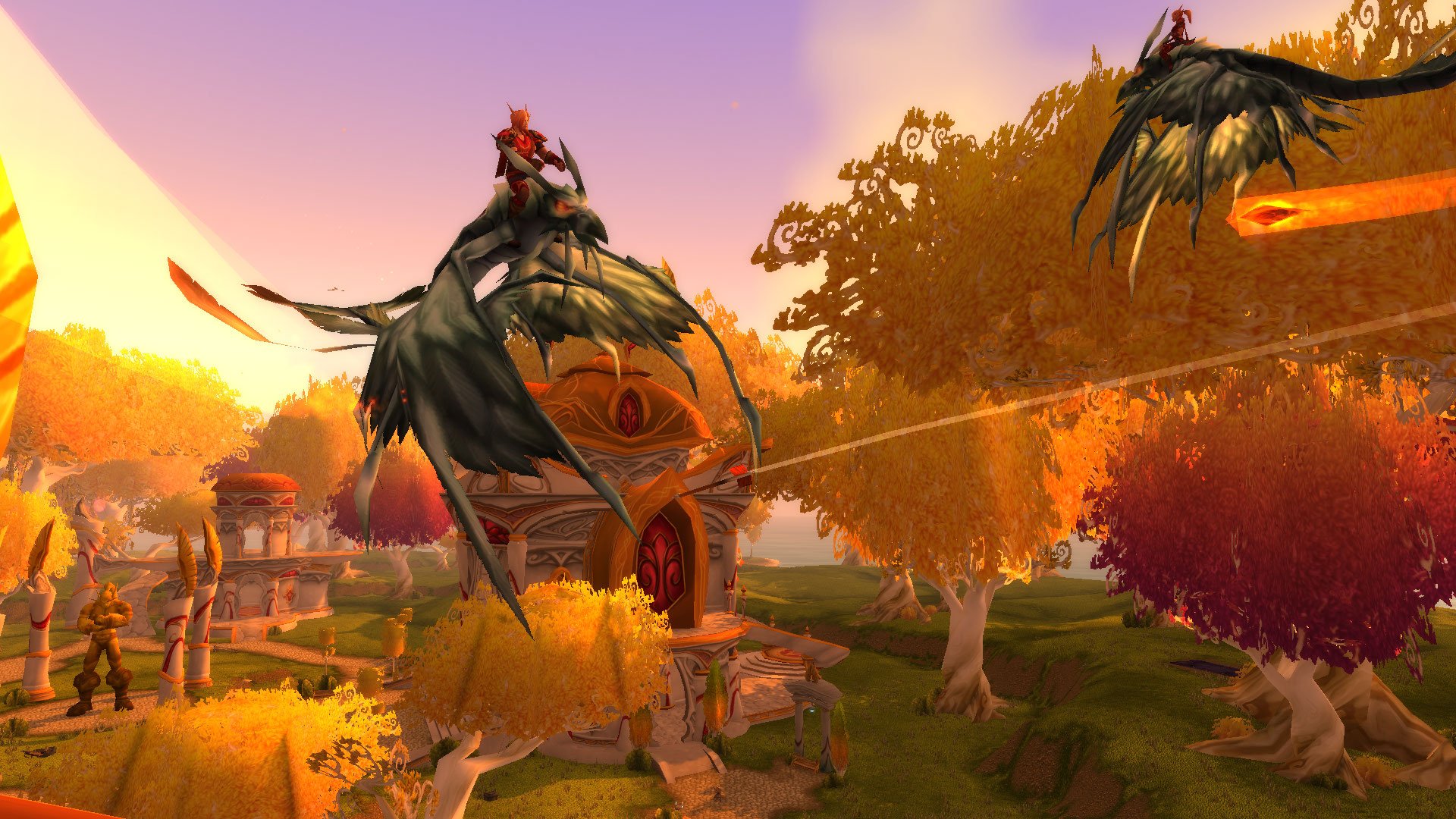 A scene from my WoW session